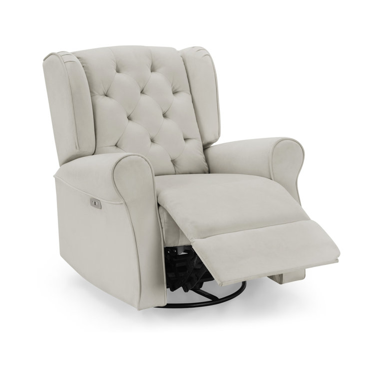 Electric swivel best sale glider recliner